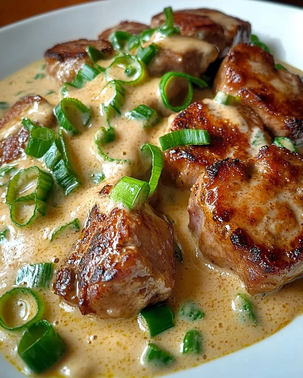 Schweinefilet in cremiger Sahnesauce Rezept