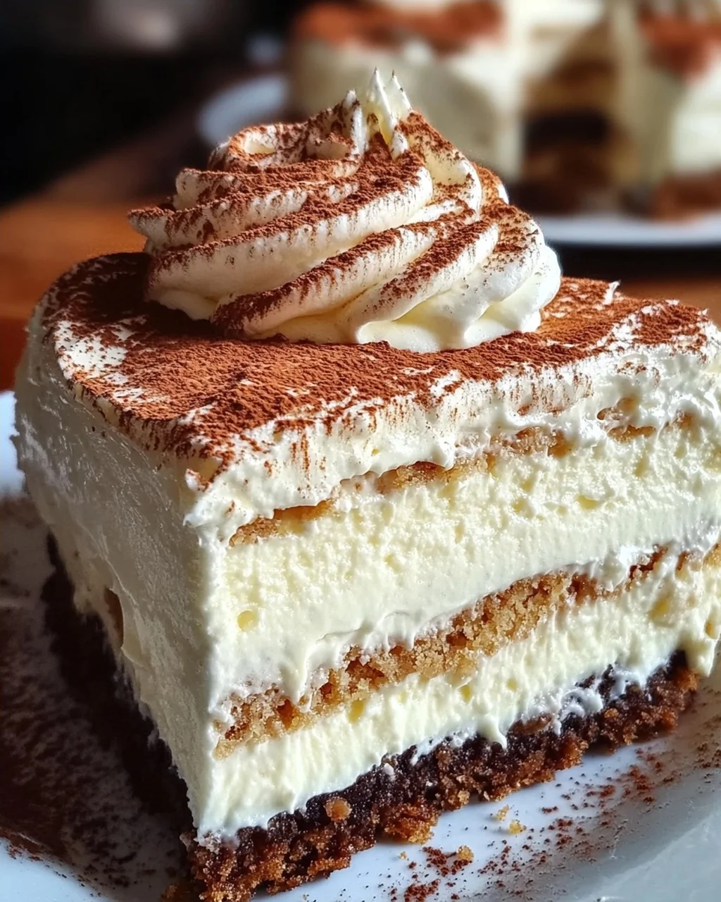 Vanillecreme Kuchen ohne Backen